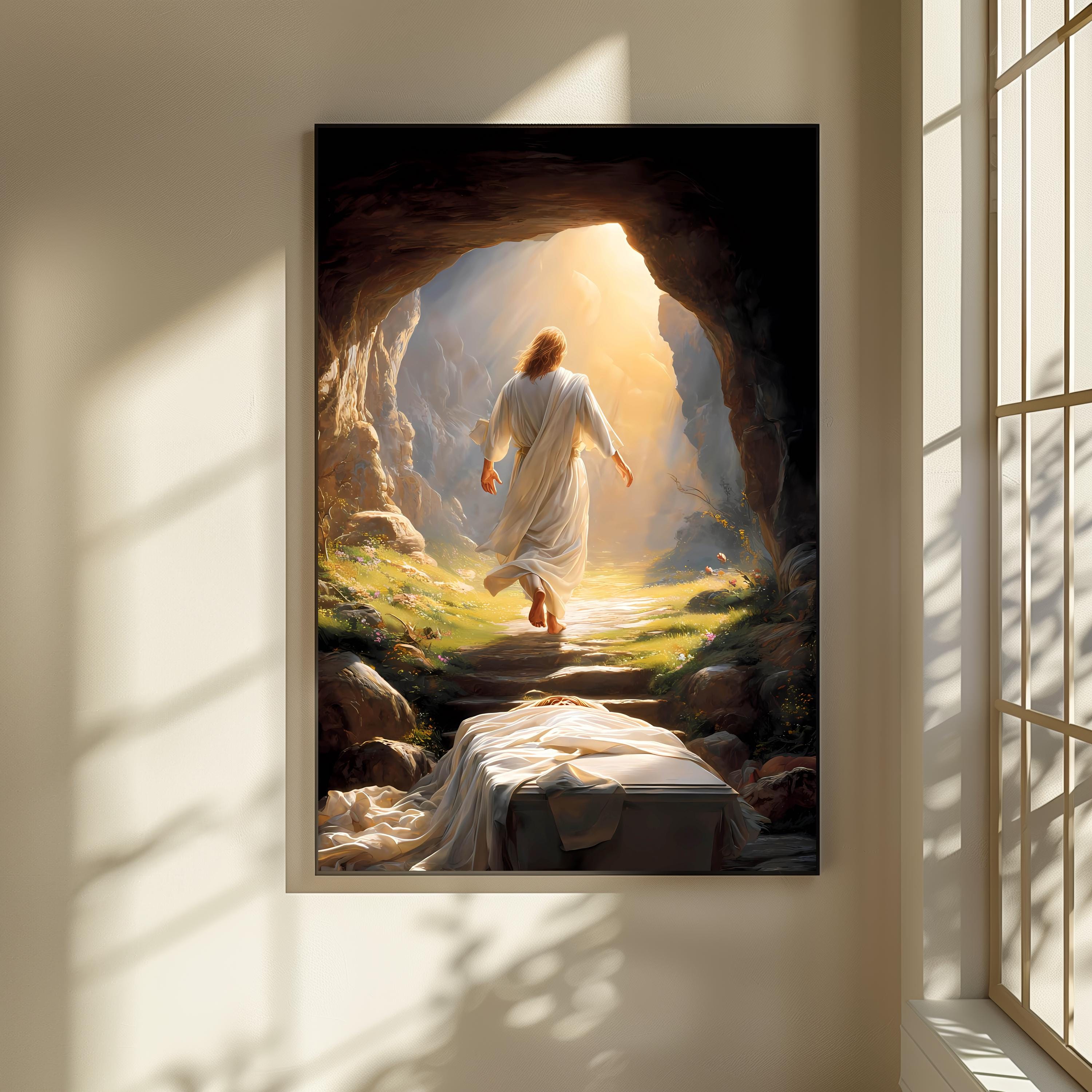 He is Risen Resurrection Art, ( Digital Download ) - Etsy