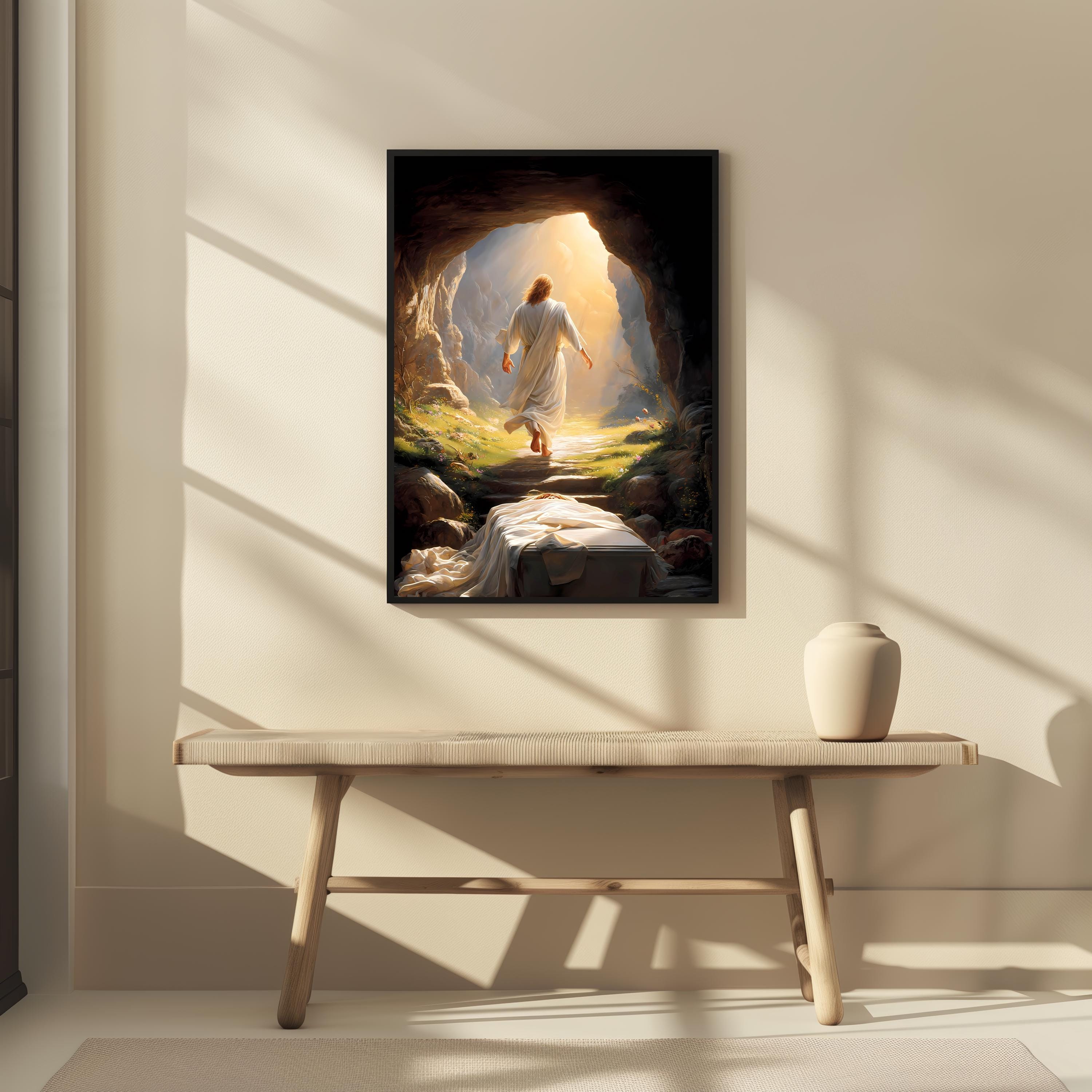 He is Risen Resurrection Art, ( Digital Download ) - Etsy