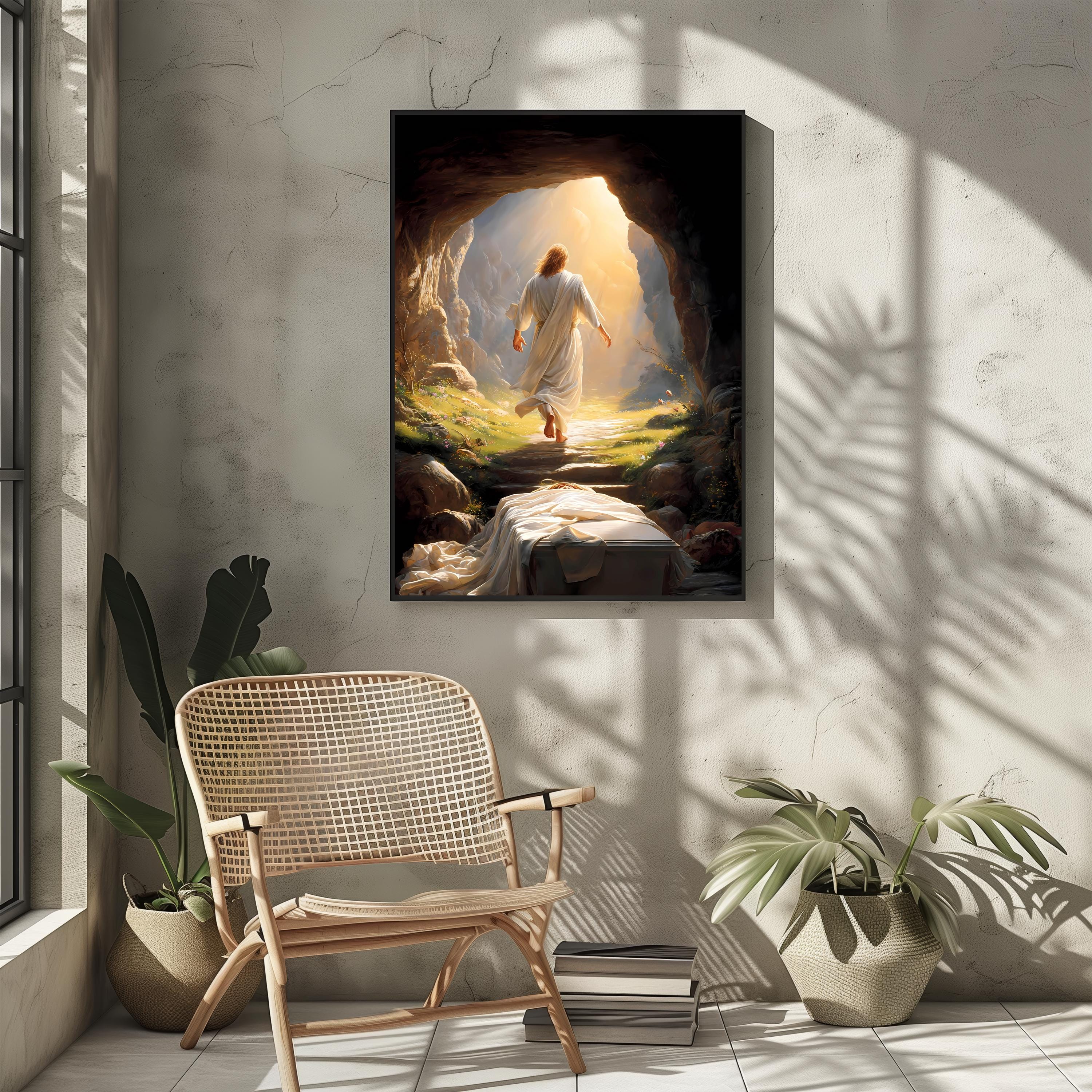 He is Risen Resurrection Art, ( Digital Download ) - Etsy