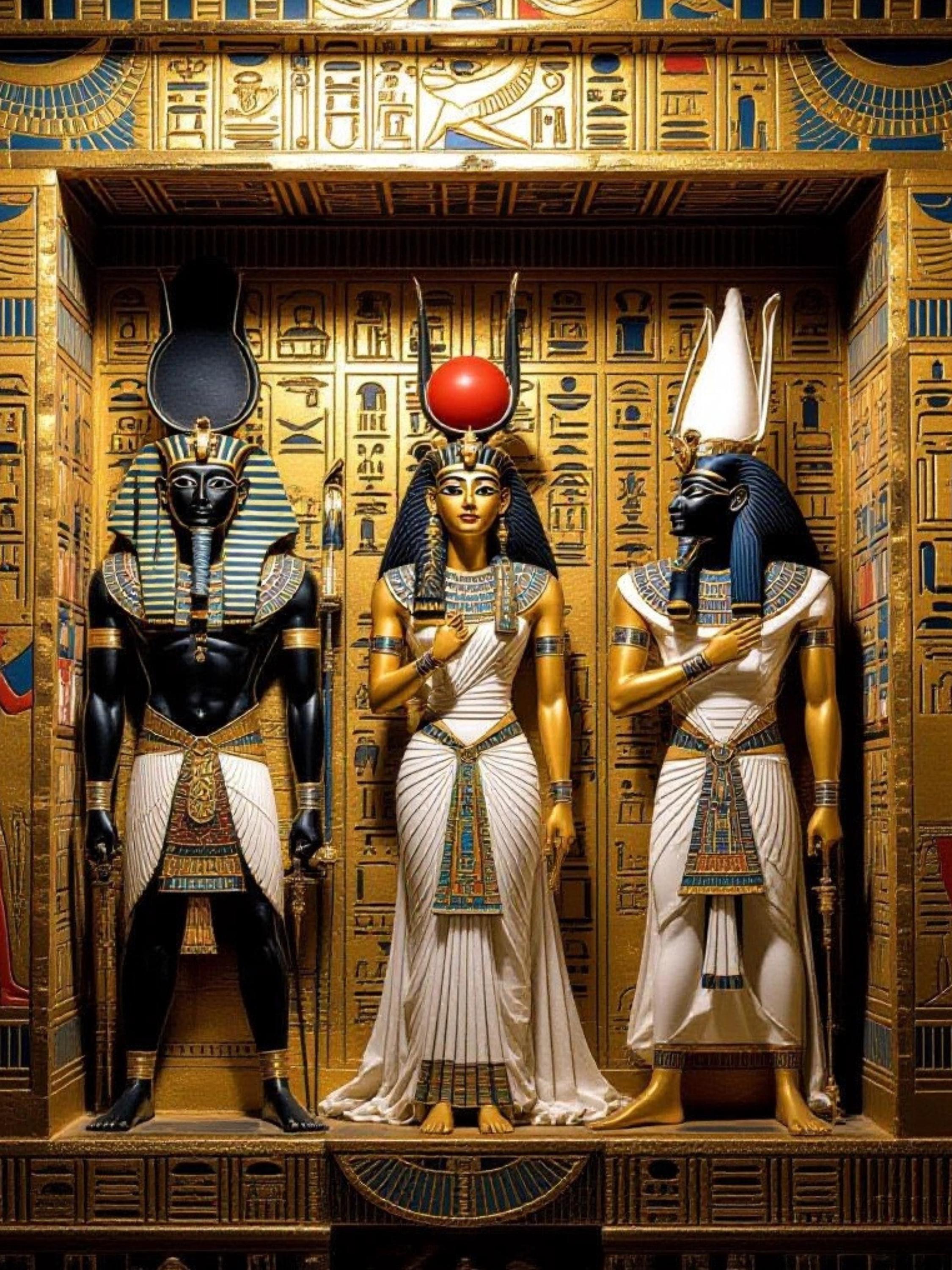 Ancient Egyptian Gods Wall Art Print Set. ( Instant Digital Download ...