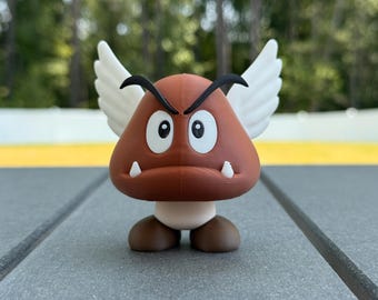 Super Mario Paragoomba - Bureaukunst, gamerdecor, retro verzamelobject, verjaardagscadeau