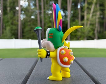 スーパーマリオ レミー・クッパ - デスクアート、ゲーマー向け装飾