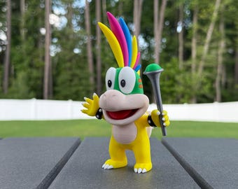 スーパーマリオ レミー・クッパ - デスクアート、ゲーマー向け装飾