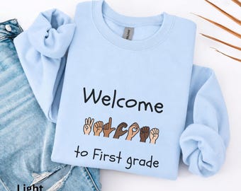 Custom Back to School Sweatshirts, SPED Team, Custom Para Sweater, AAC Speech Therapy Sweater, SLP Sweatshirt, Inclusion Advocate Sweatshirt