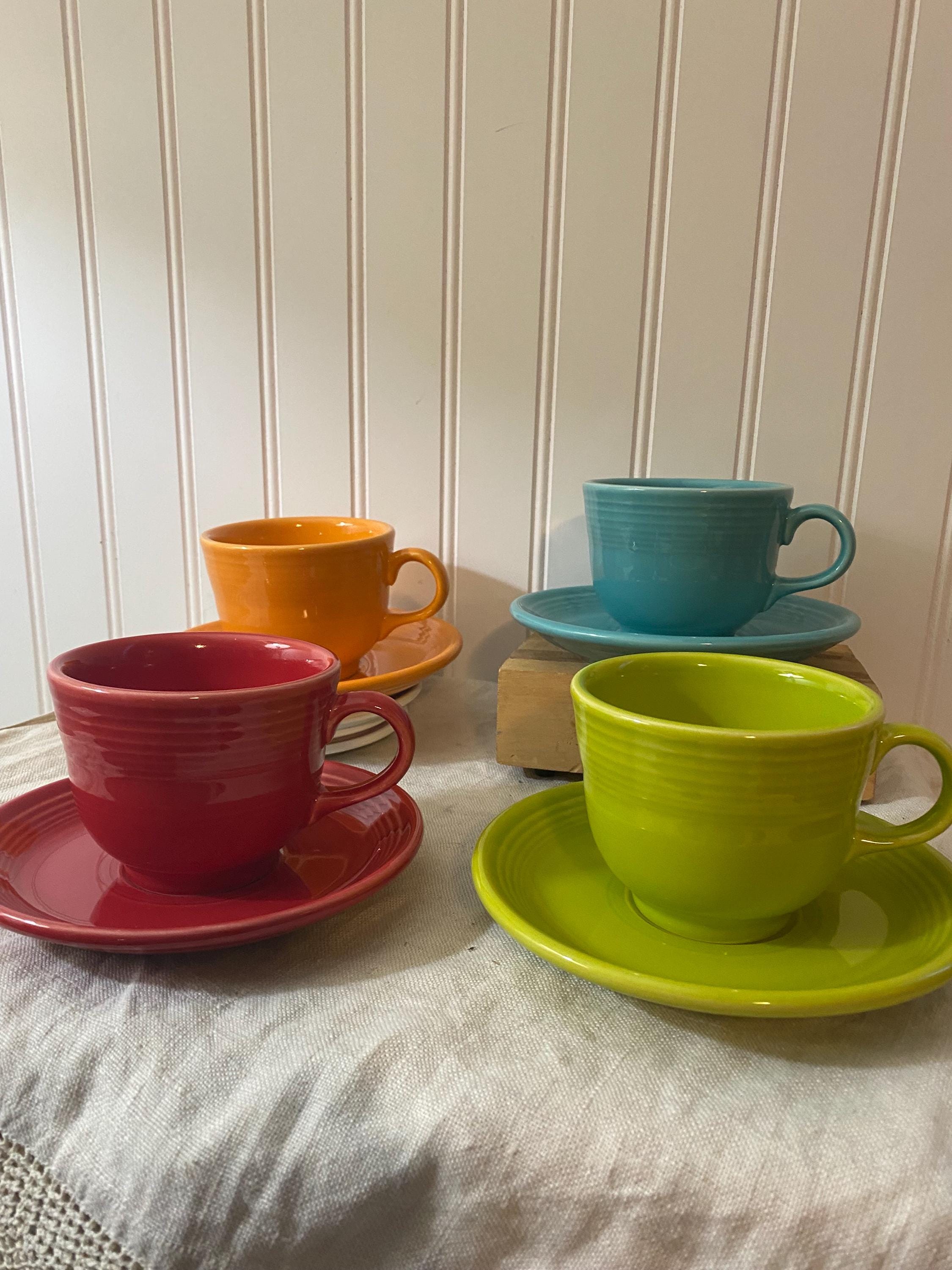 Fiesta cup saucer - Etsy 日本