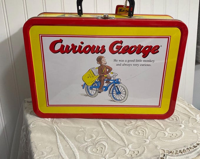 Curious George Metal Box - Etsy