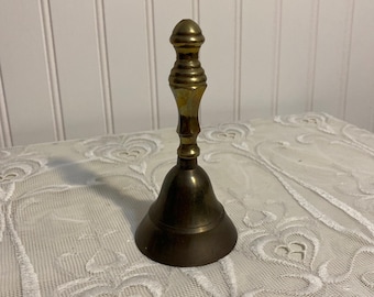 vintage brass bells, 1 small and 1medium