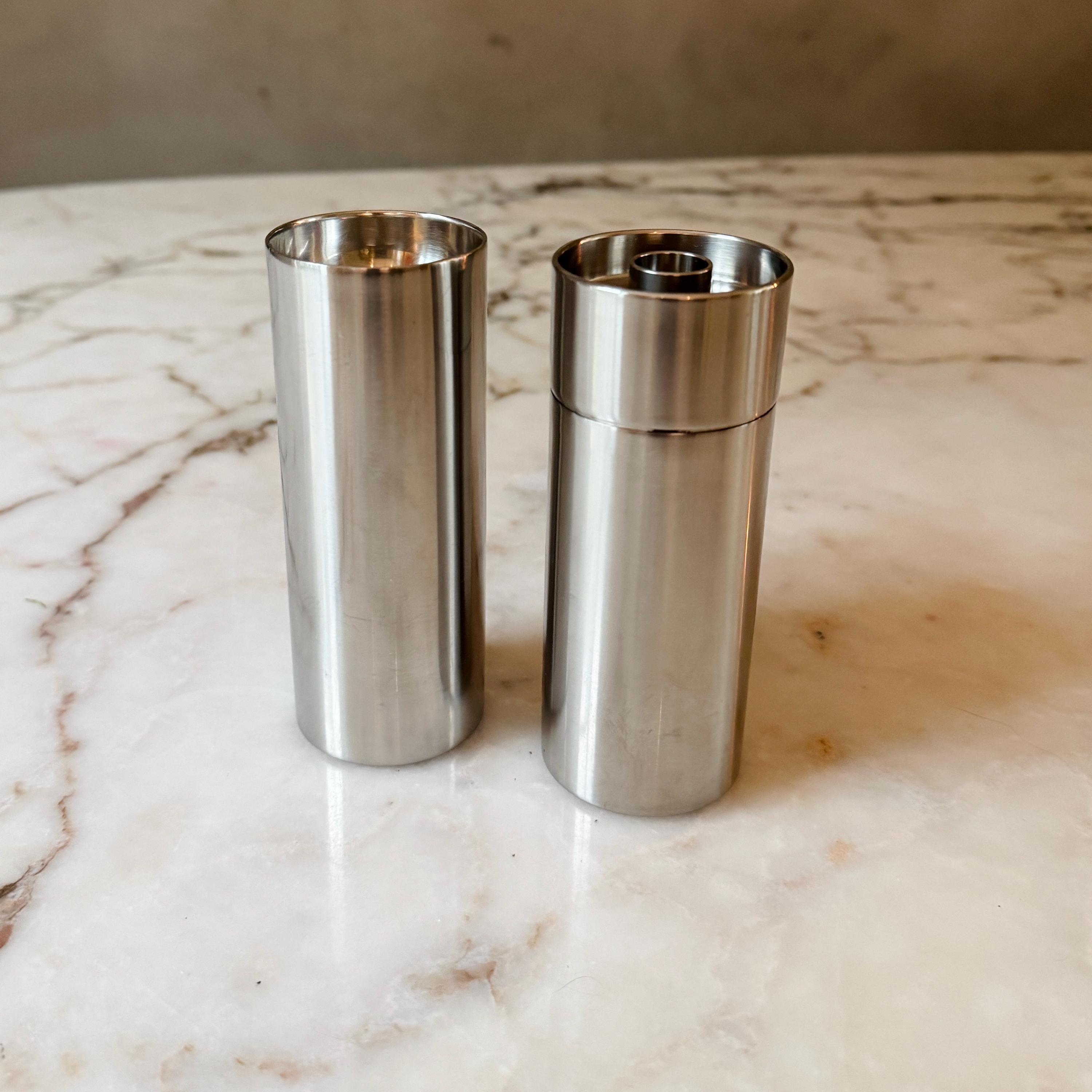 Stelton ステルトン ソルト・ペッパー・マスタード・トレイ調味料