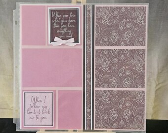 scrapbook pages photos