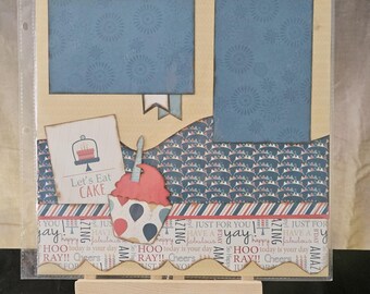 scrapbook pages photo