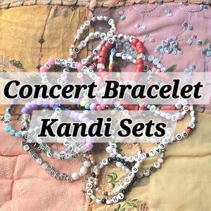 Concert Kandi Bracelet Sets