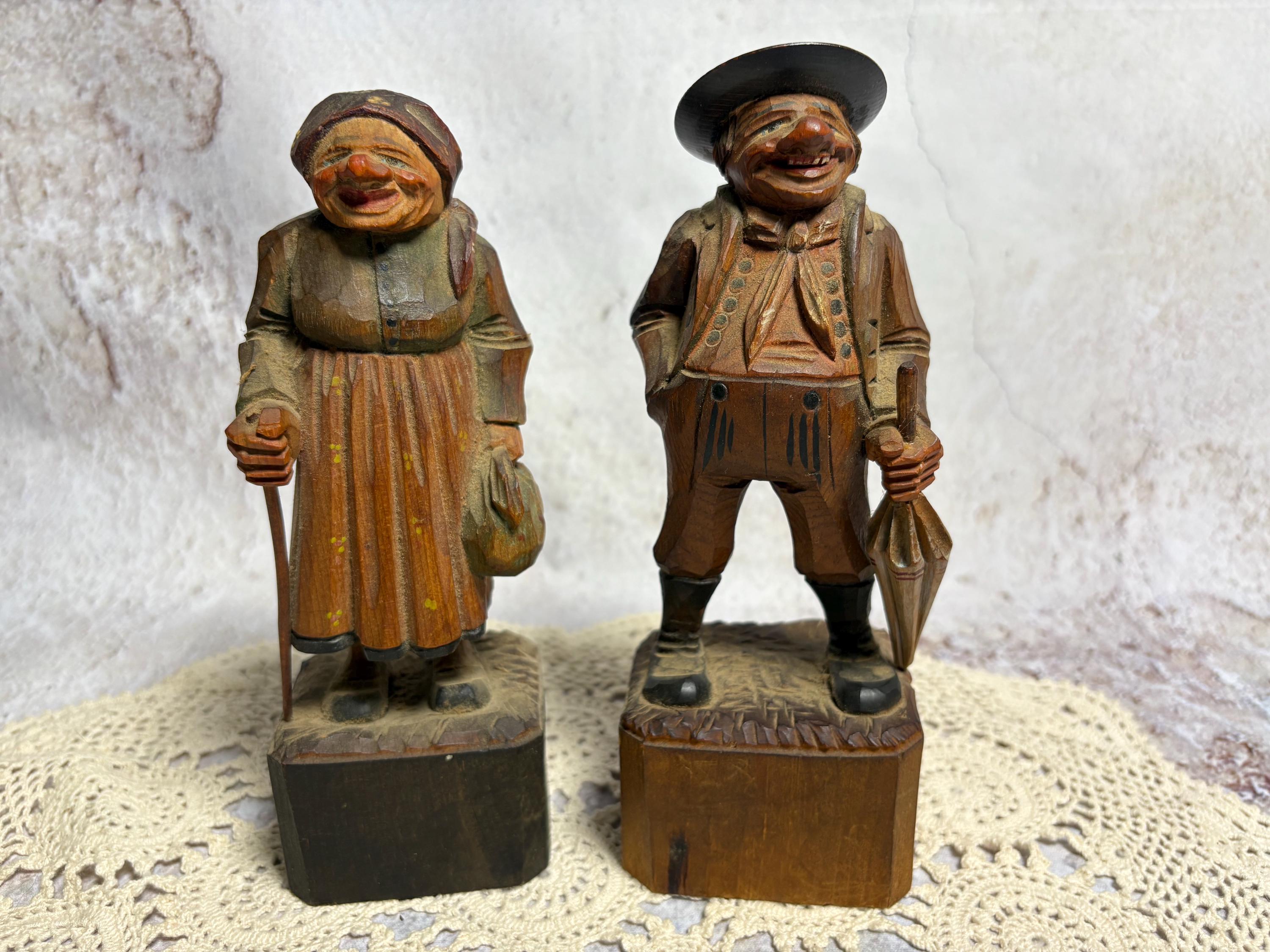 Anri Wood Figures - Etsy