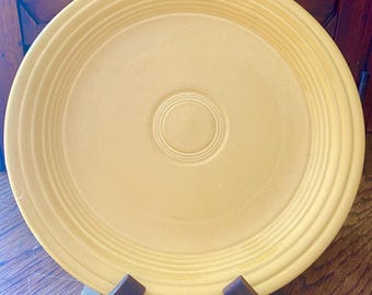 Fiesta プレート　セット　ビンテージ Yellow Fiestaware Fiesta 1955 Calendar Plate, Vintage Ceramic