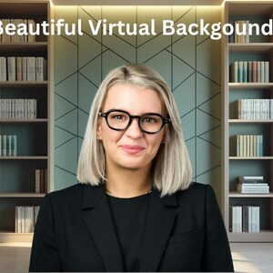 3 Zoom-Hintergründe, Virtuelles Meeting Hintergrund Home Office, Zoom Call-Hintergrund, Team-Hintergrund, Zoom für die Arbeit von zu Hause aus