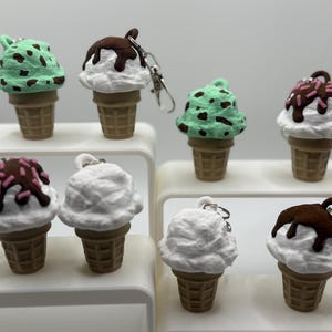 3D Printed Ice Cream Cone Fidget Clicker