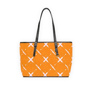 GINGA pattern [Orange] shoulder bag Japanese design modern Japanese pattern galaxy inspired A newly created Japanese pattern