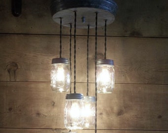 glass jar lighting milk bottle ball mason jar light fixture rustic country farmhouse chandelier galvanized lid southern style ceiling mount kitchen jar chandelier etsy glass jar lighting milk bottle ball mason jar light fixture rustic country farmhouse chandelier galvanized lid southern style ceiling mount kitchen jar chandelier etsy