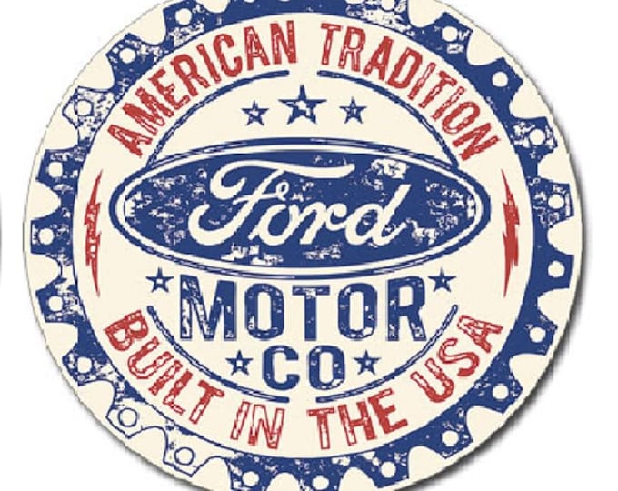 Mason Jar Chandelier: FORD Light Fixture 6- or 8-quart ball mason jar lights FORD Motor Co. Chandelier-Ford Truck Fixture