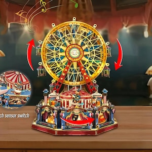Century Riesenrad Miniatur Bausatz - 3D Puzzle für Erwachsene und Jugendliche