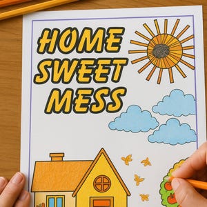 No Filter Needed A Bold & Funny Adult Coloring Book (PDF Printable)