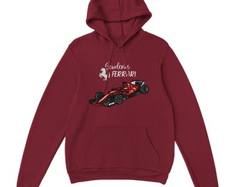 Scuderia Ferrari Hoodie | Soft Cotton Blend | Perfect Gift for Racing Fans
