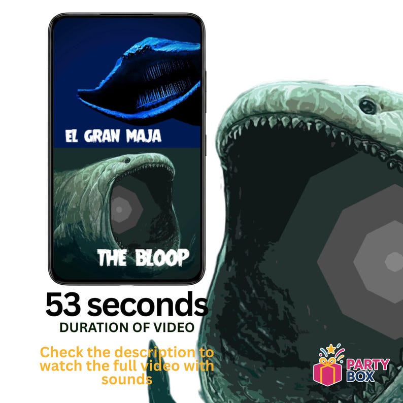 The Bloop & El Gran Maja Birthday Video Invitation | Mythical Sea ...