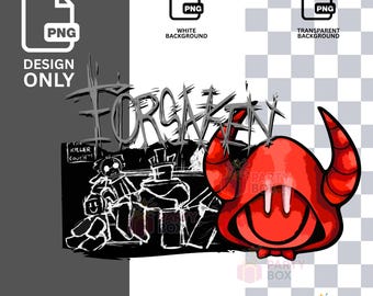 Bundle Roblox Forsaken Team Killer PNG | Sublimation | Sticker Print | Instant Download