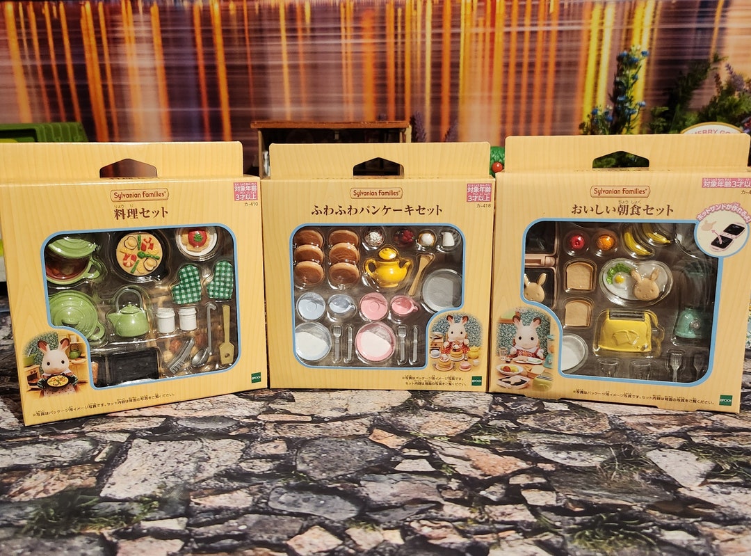 Calico Critters Food Sets - Etsy