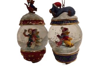 Bradford Editions Winnie the Pooh Winter Wonder Schneekugel Weihnachtsverzierung