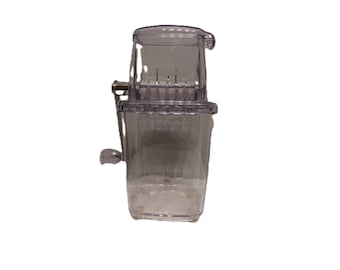 Cilio Basic Ice Crusher – Acrylic Manual, Stainless Steel Blade
