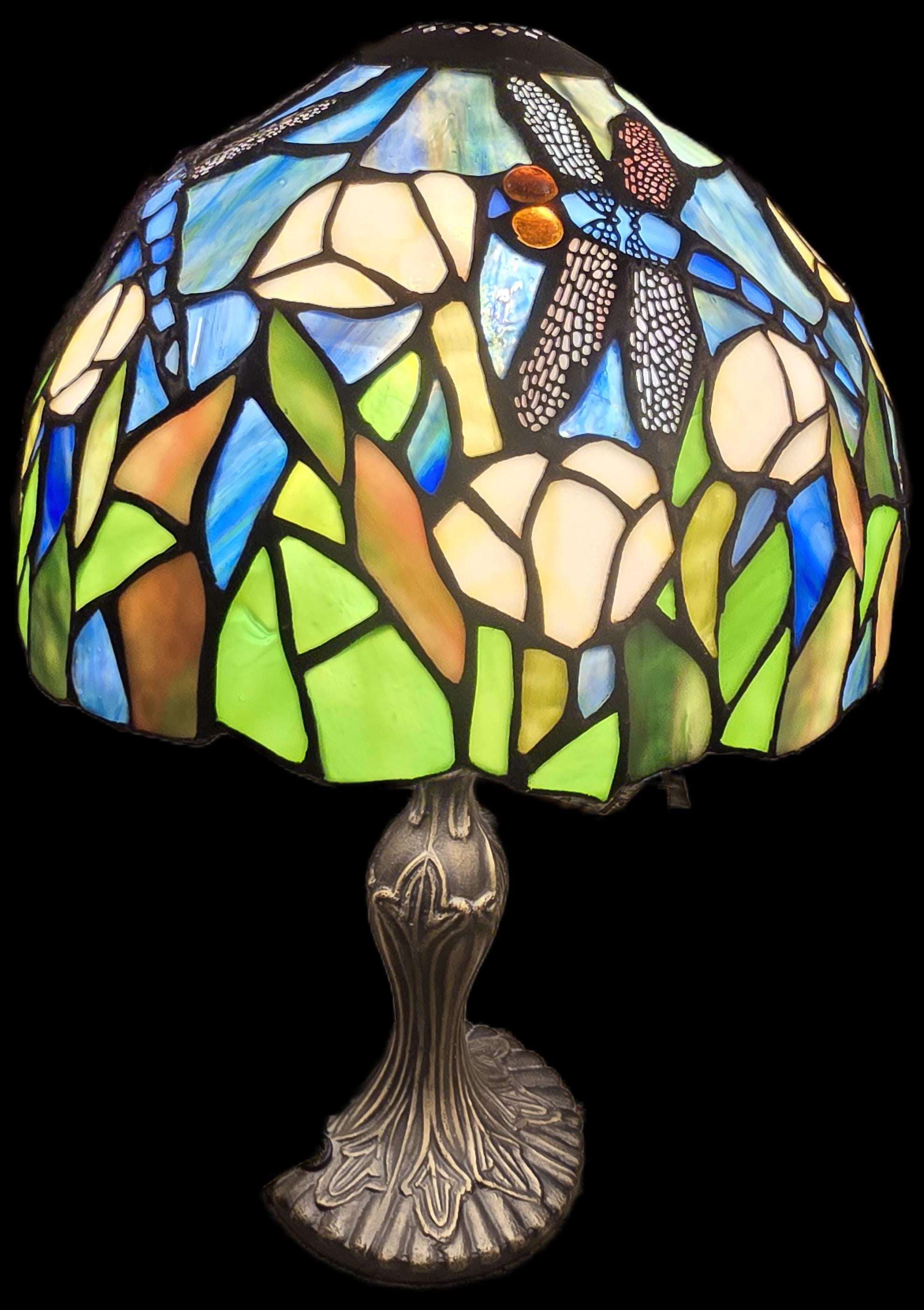 Leaded glass lamp - Etsy 日本