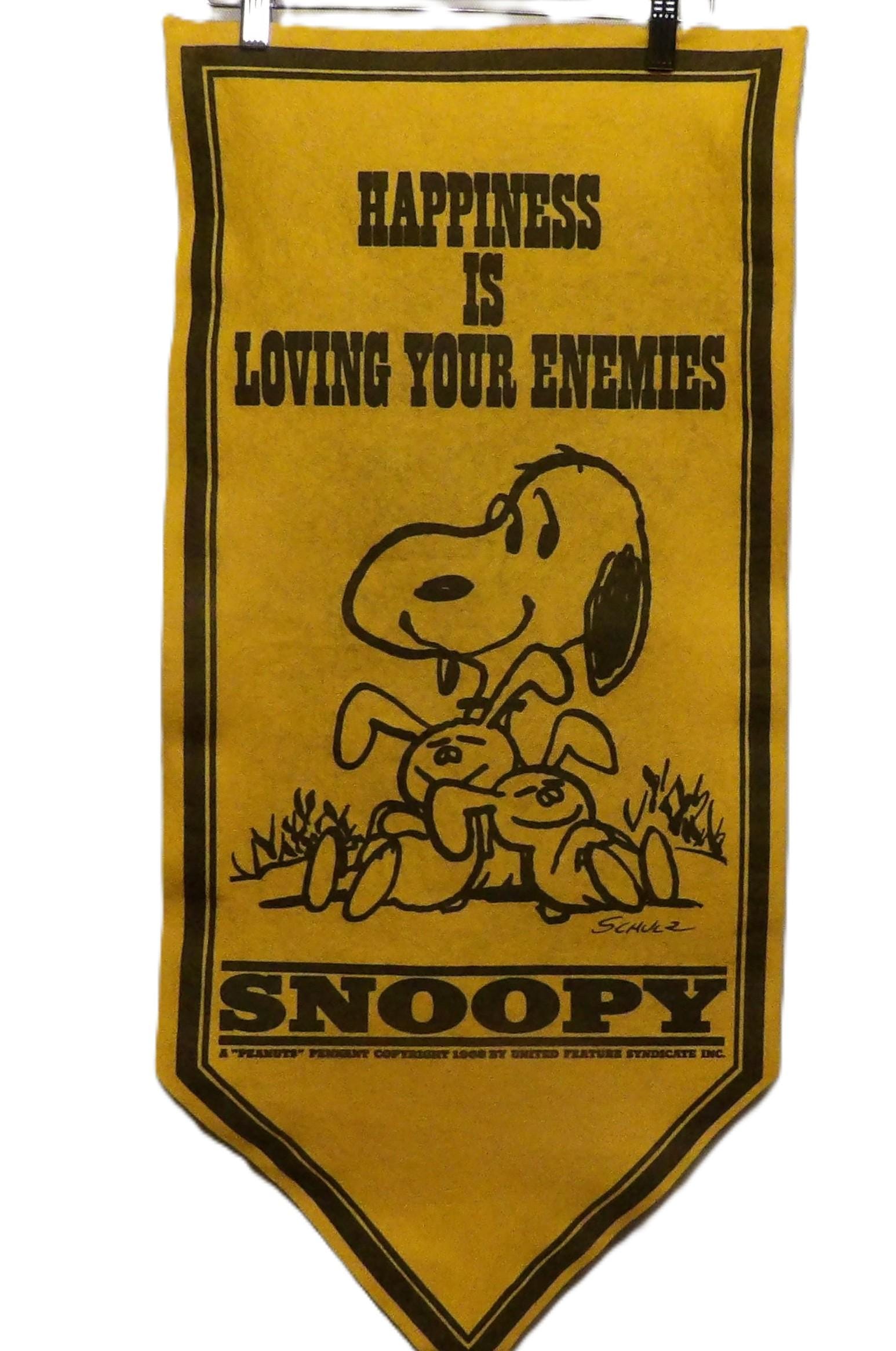 60s Vintage peanuts banner 【SNOOPY】 60s Vintage peanuts banner 【SNOOPY】 Vintage Peanuts Banner