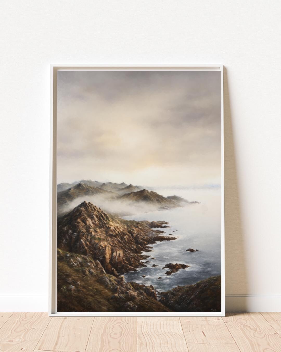 Coastal Mountain Landscape Wall Art Foggy Misty Nature Printable coastal-mountain-landscape-wall-art-foggy-misty-nature-printable