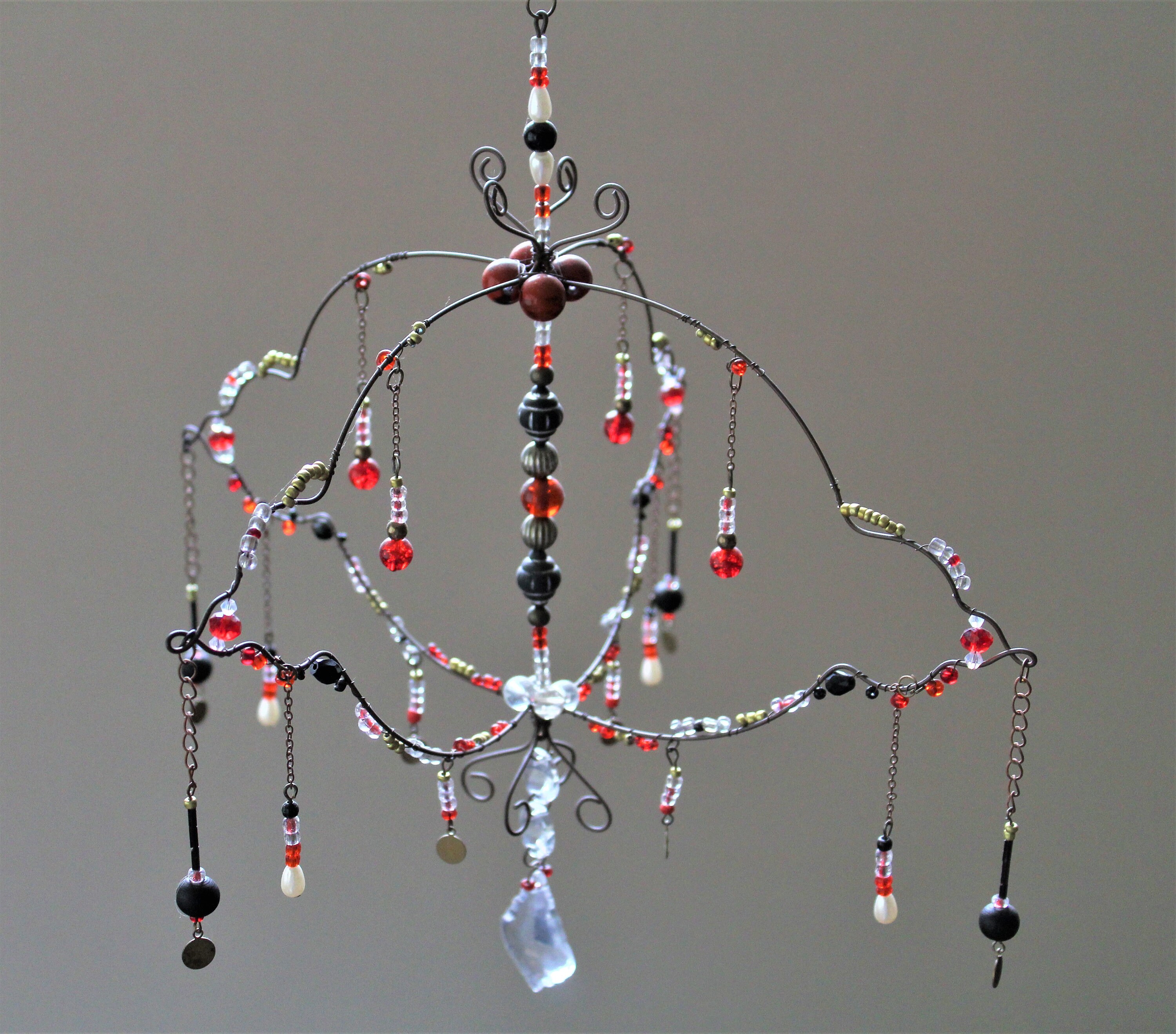 Boho Chic Suncatcher Chandelier for Boutique Style Living Spaces, Indie ...