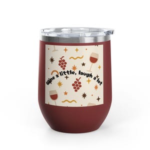 Cheerful Wine Tumbler