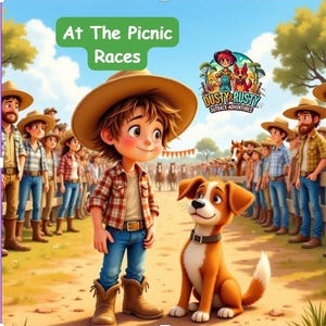 Dusty & Rusty At the Picnic Races. Kids storybook
