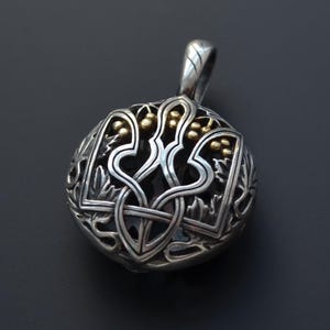 Серебряный кулон «Тризуб» украинское украшение «Трезубец»