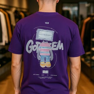 Robot Graphic T-Shirt: Unisex Cyberpunk Streetwear