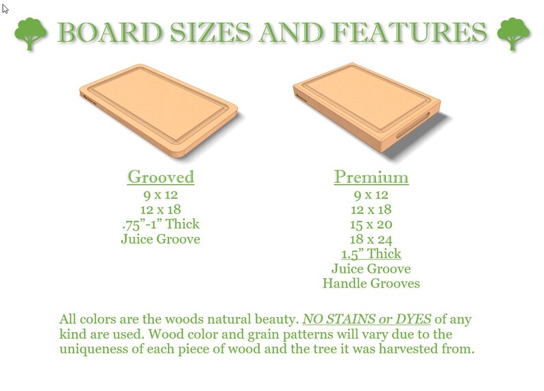 Large Custom Cutting Board Butcher Block, Brisket Board, Charcuterie Board, Personalized Gift, Wedding Gift, Cooking Gift, Grilling Gift image 2