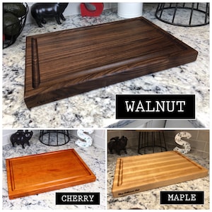 Large Custom Cutting Board Butcher Block, Brisket Board, Charcuterie Board, Personalized Gift, Wedding Gift, Cooking Gift, Grilling Gift image 7