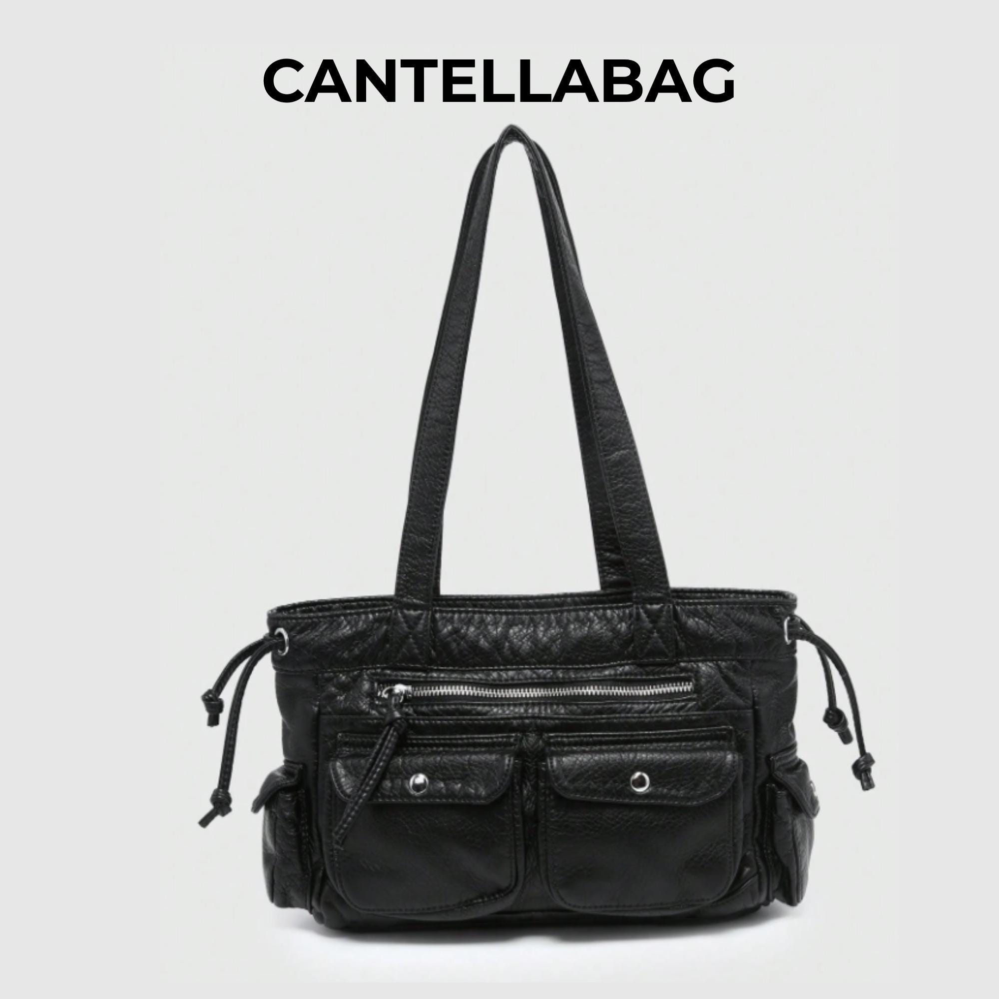 バッグ Y2K LEATHER RIDERS TOTOBAG ONE STAR バッグ Y2K LEATHER RIDERS TOTOBAG ONE STAR Y2K LEATHER