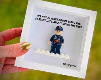 Custom Max Vers.tap.pen Minifigure F1 World Champion Red Bull Racing Fan Gift