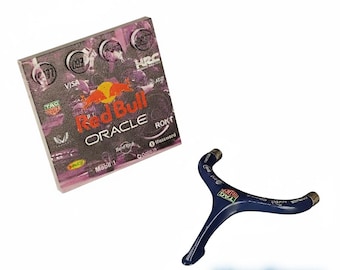 Custom F1 Halo Metal Part for Building Block Cars, Red Bull Racing Team Edition, Formula Model Upgrade