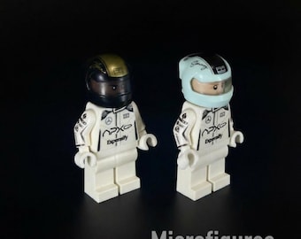 APXGP F1 Movie Minifigure Custom Racing Driver Collectible Toy