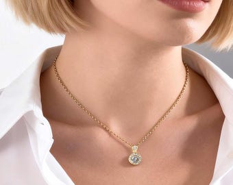 Collar con proyección de fotos, collar con imagen personalizada, collar conmemorativo, collar para mamá, regalo para ella, regalo de San Valentín