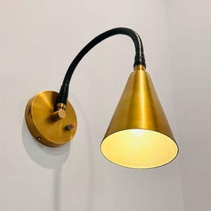 Antique Wall Lamp Handmade Mid century Style