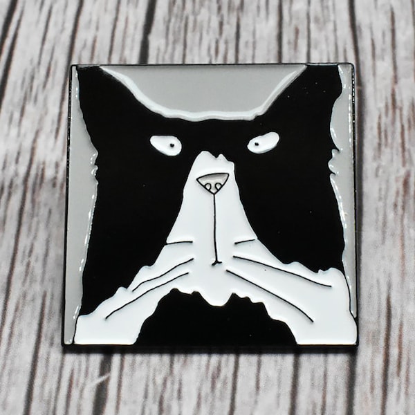 Cat Enamel Pin - Tom Cat Lapel Pin Badge Cat Lover Gift Guaranteed To Bring A Smile