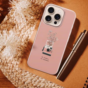Vintage Memories Phone Case: Timeless Love Design, Soft TPU Gel
