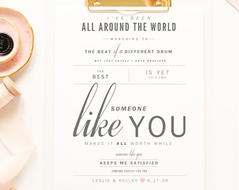 Someone Like You Etsy
