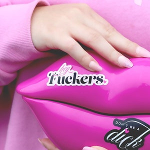 Sweary lustiger Aufkleber, F Bomb wasserdichter Vinylaufkleber für Laptop, Wasserflasche Aufkleber, Laptop Aufkleber | Stilvoller Aufkleber